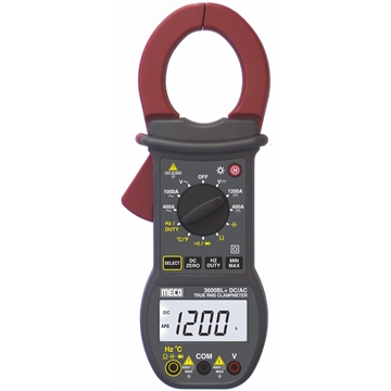 MECO 4200 Count 1200A DC / 1000A AC TRMS Clamp Meter