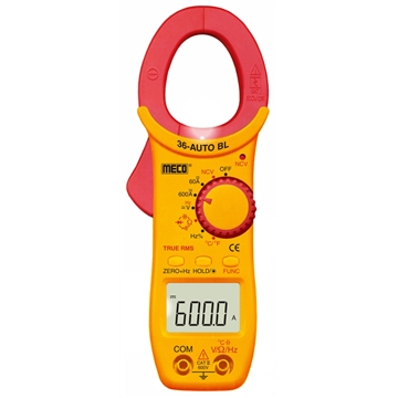 MECO 4000 Count 600A DC/AC Digital Clamp Meter
