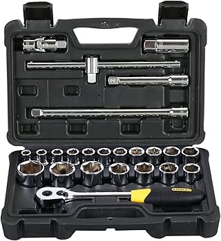 Stanley Socket Set with Ratchet (Assorted)